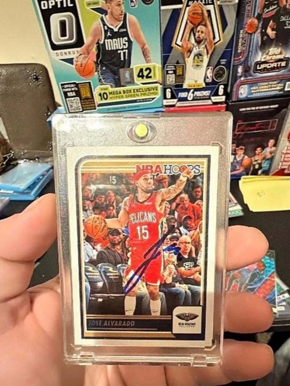 Panini 2023-24 Panini NBA Hoops Jose Alvarado Great Significance Autograph NBA